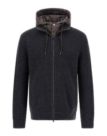 [해외직구] 26FW 에르노 5게이지 리브 메리노 울 나일론 샤모니 재킷 MC000195U702729490 GREY