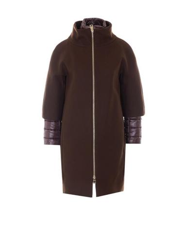 [해외직구] 26FW 에르노 울트라라이트 나일론 버진 울 혼방 코트 CA000640D 333448810 BROWN