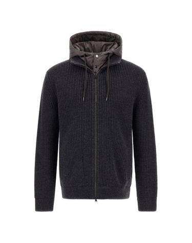 [해외직구] 26FW 에르노 5게이지 리브 메리노 울 나일론 샤모니 재킷 MC000195U70272 9490 ANTHRACITE