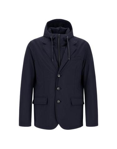 [해외직구] 26FW 에르노 스트레치 컴포트 나일론 리조트 블레이저 GA00018UR 12742S9200 NAVY