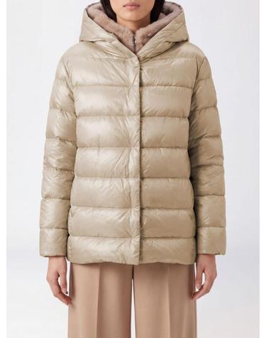 [해외직구] 26FW 에르노 밍크 퍼 이펙트 파카 재킷 PI002312D12017Z 1985 White