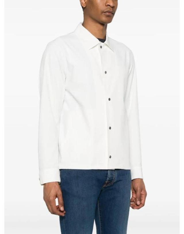 에르노 [해외직구] 26SS 에르노 에센스 셔켓 GI000318U12301SZ 1000 WHITE 착용컷