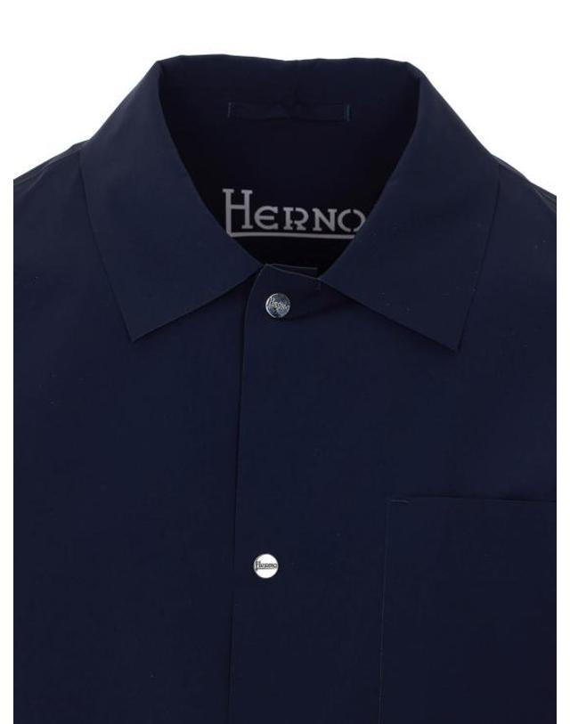 에르노 [해외직구] 26SS 에르노 에센스 셔켓 GI000318U12301SZ9294 BLUE 착용컷