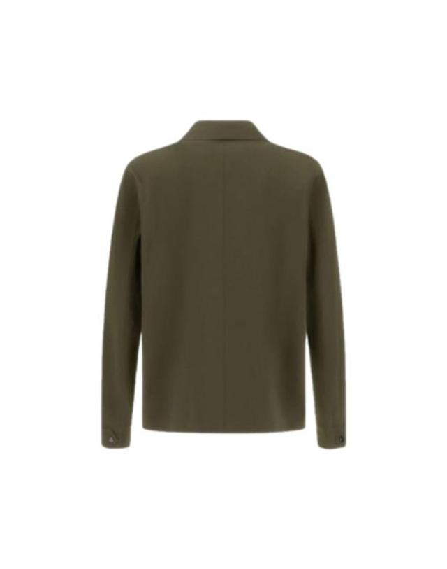 에르노 [해외직구] 26SS 에르노 에센스 셔켓 GI000318U12301SZ 7794 Green 착용컷