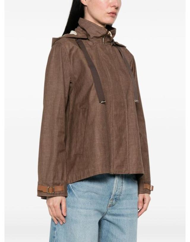 에르노 [해외직구] 26SS 에르노 자켓 GC000559D171502240 LEATHER BROWN 착용컷