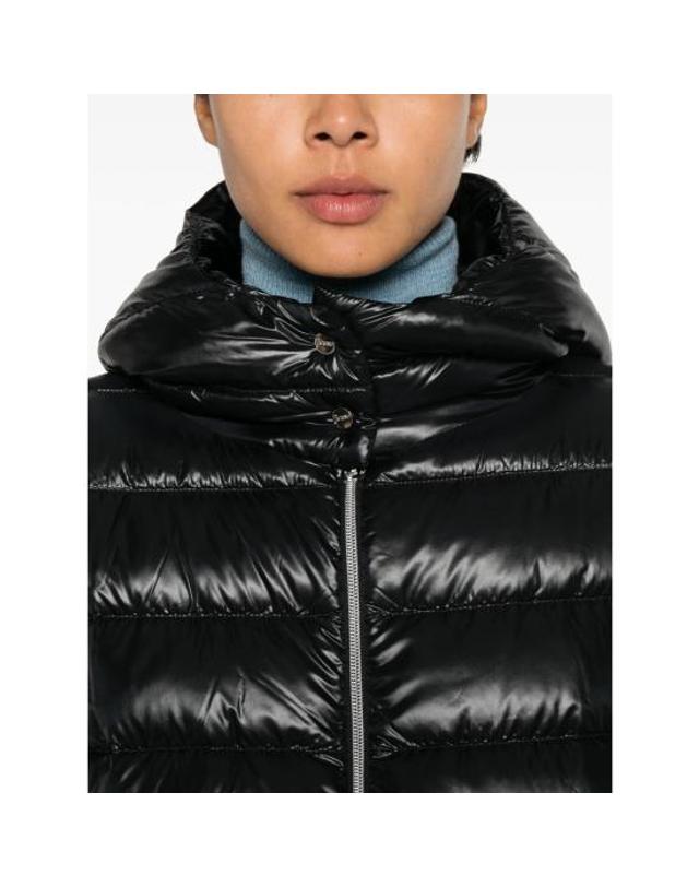 에르노 [해외직구] 26FW 에르노 숏패딩 12017Z PI00182DR 9300 BLACK 착용컷
