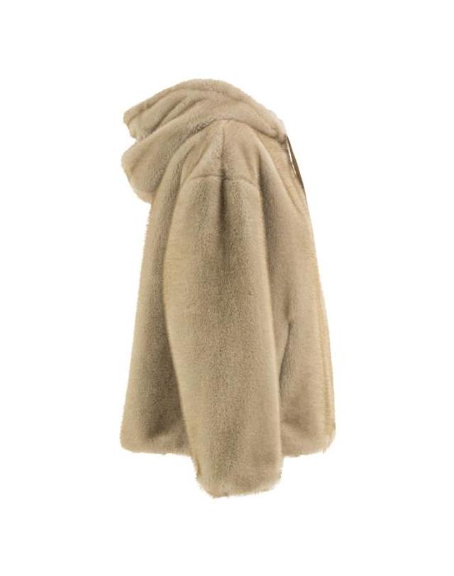에르노 [해외직구] 26FW 에르노 무스탕 GI000318D BEIGE 착용컷