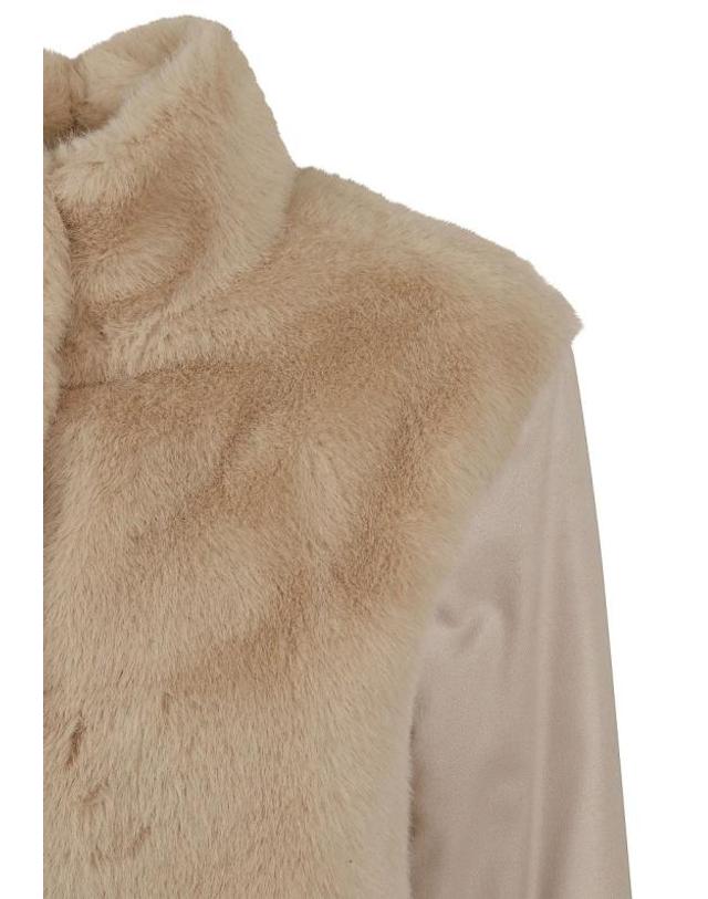 에르노 [해외직구] 26FW 에르노 무스탕 GI00054DR 12896 Neutrals 착용컷