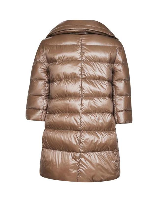 에르노 [해외직구] 26FW 에르노 클레오페 A 쉐입 다운 코트 PI0001DIC12017Z2600 TAUPE 착용컷
