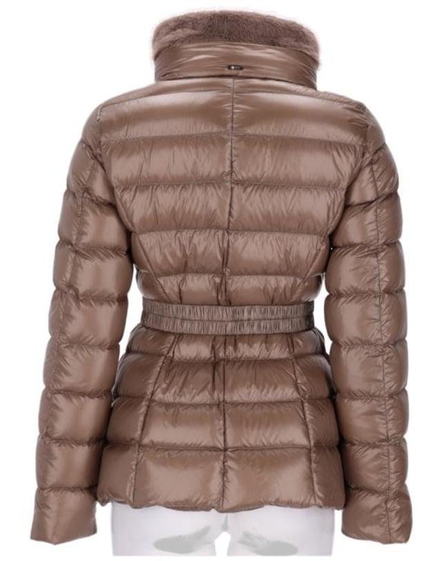 에르노 [해외직구] 26FW 에르노 클라우디아 쇼트 다운 자켓 PI0485DIC M05 12017Z2600 Brown 착용컷