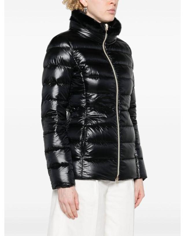 에르노 [해외직구] 26FW 에르노 클라우디아 쇼트 다운 자켓 PI0485DIC M05 12017Z9300 BLACK 착용컷