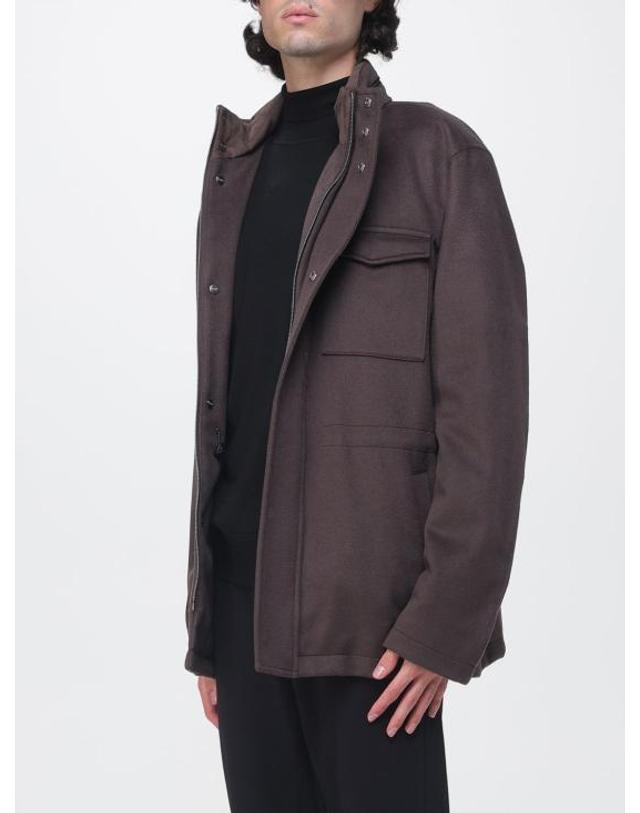 에르노 [해외직구] 26FW 에르노 이펙트 필드 캐시미어 울 스웨이드 재킷 FI000156U33318 8800 Dark 착용컷