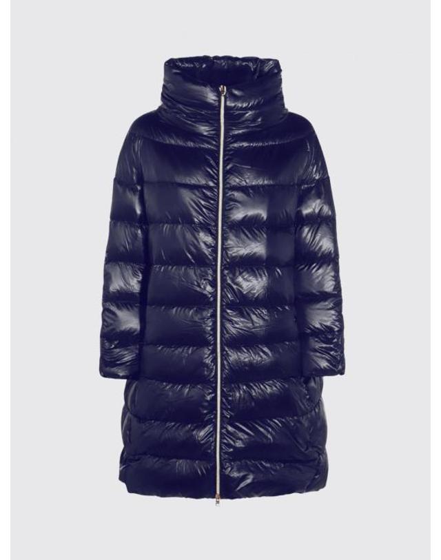 에르노 [해외직구] 26FW 에르노 마틸드 다운 코트 PI1283DIC12017Z 9200 Navy 착용컷