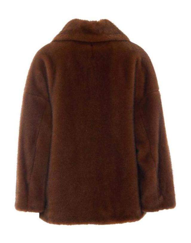 에르노 [해외직구] 26FW 에르노 페이크 퍼 패치 포켓 코트 GC000600D127398800 BROWN 착용컷
