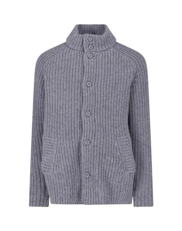 에르노 [해외직구] 26FW 에르노 케이블 콘 스티치 울 재킷 MC000231U700649406 GREY 착용컷