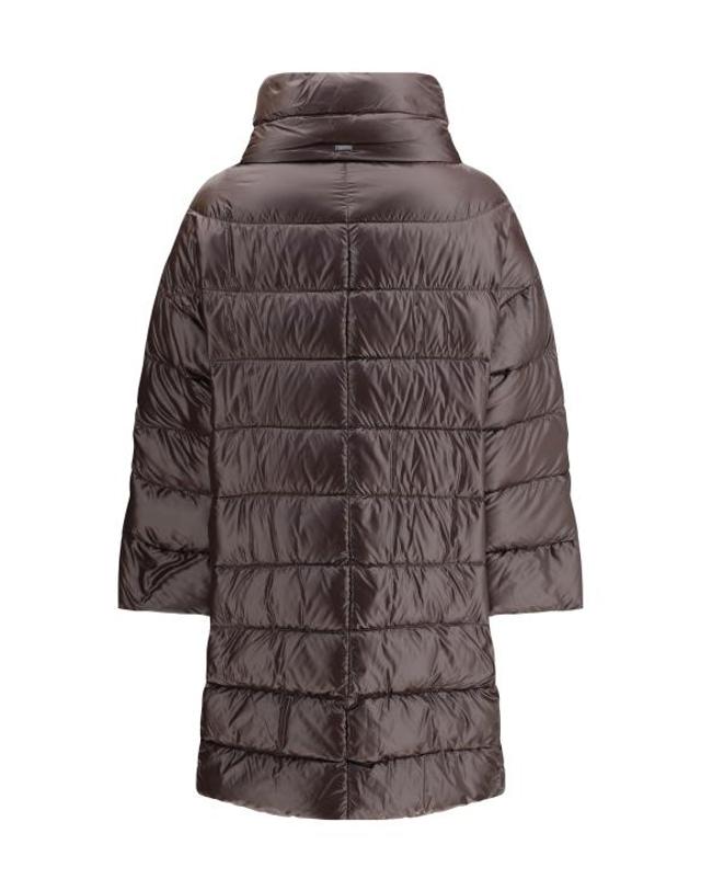 에르노 [해외직구] 26FW 에르노 마틸드 다운 코트 PI1283DIC12017Z8800 MARRONE SCURO 착용컷