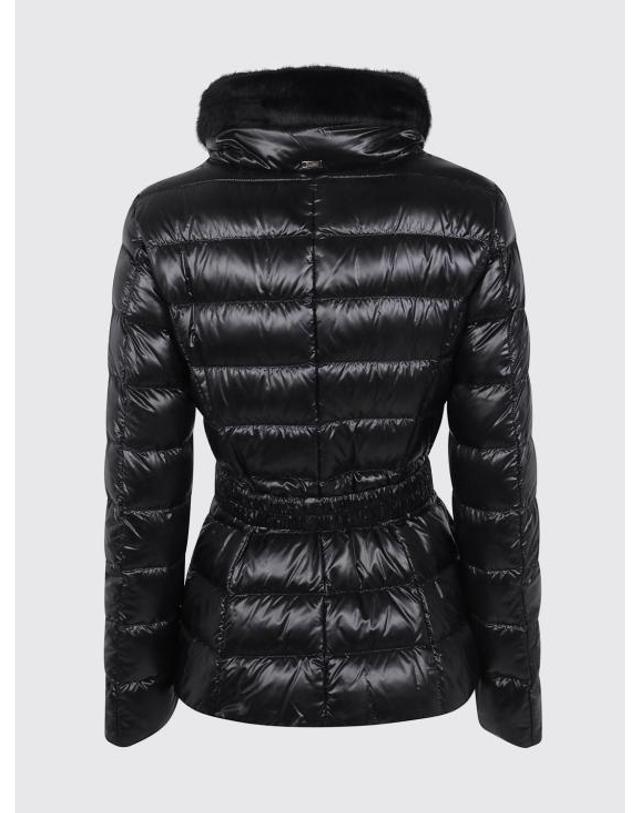 에르노 [해외직구] 26FW 에르노 클라우디아 쇼트 다운 자켓 PI0485DICM0512017Z 9300 Black 착용컷