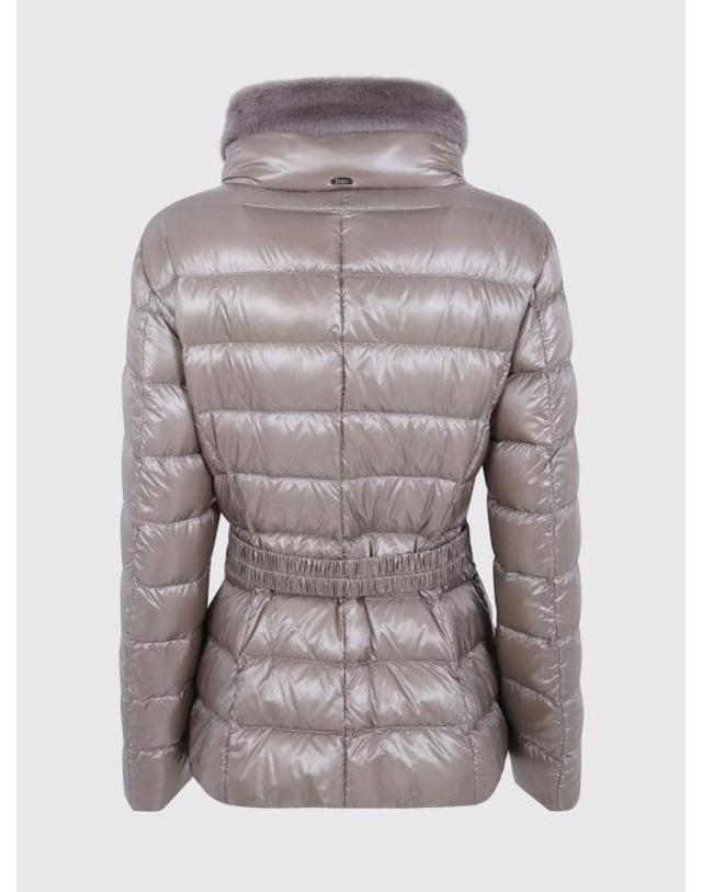 에르노 [해외직구] 26FW 에르노 클라우디아 쇼트 다운 자켓 PI0485DICM0512017Z 2600 Grey 착용컷