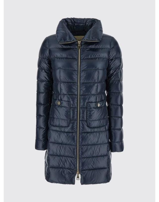 에르노 [해외직구] 26FW 에르노 MARIA 마리아 다운 코트 PI0002DIC12017Z 9200 Navy 착용컷