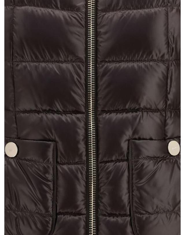 에르노 [해외직구] 26FW 에르노 MARIA 마리아 다운 코트 PI0002DIC12017Z 8800 Brown 착용컷