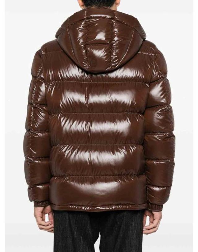 에르노 [해외직구] 26FW 에르노 마야 후드 쇼트 다운 재킷 PI001416U129738940 BROWN 착용컷
