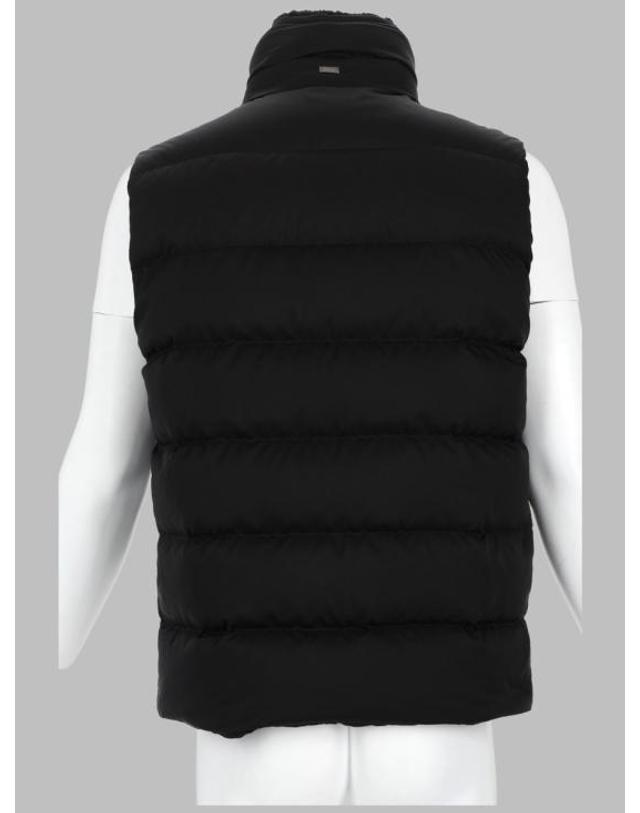 에르노 [해외직구] 26FW 에르노 베스트 PI001267U 12414Z9300 BLACK 착용컷