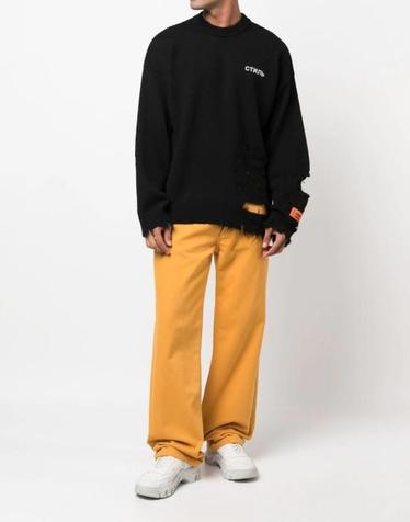 [해외직구] 25SS 헤론 프레스톤 스웨터 HMHE011F22KNI0011001 BLACK