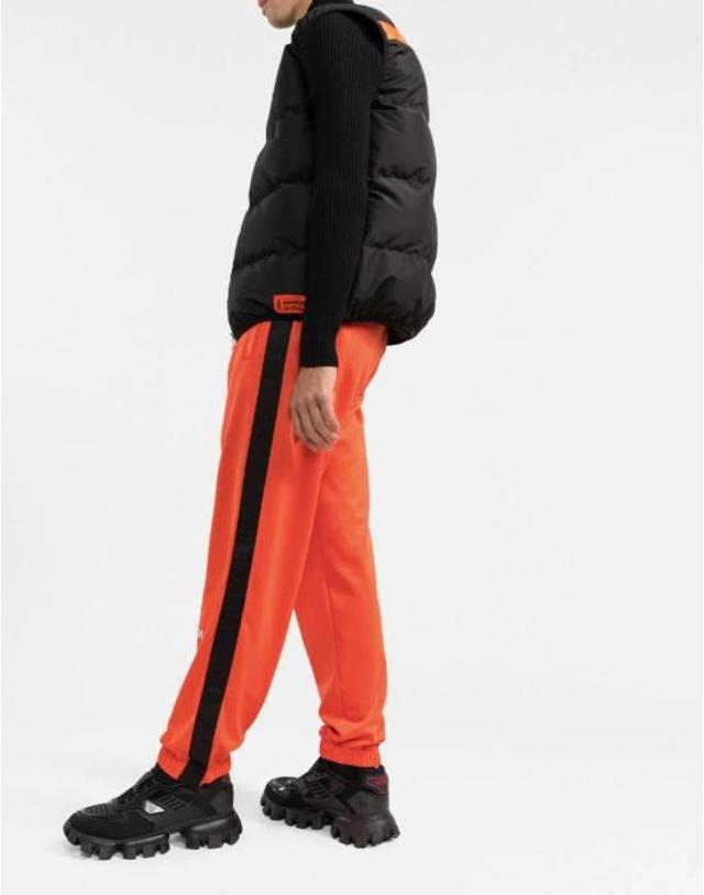 헤론 프레스톤 [해외직구] 25SS 헤론 프레스톤 트레이닝 조거 팬츠 HMCJ004C99JER0012201 ORANGE 착용컷
