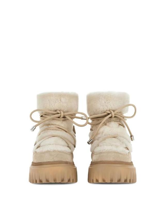 호간 [해외직구] 25FW 호간 부츠 HXW7000FV70ULB0UUF Beige 착용컷