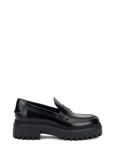 [해외직구] 26FW 호간 플랫 슈즈 HXW7000FV50 BLACK