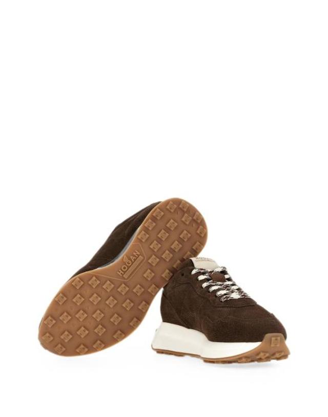 호간 [해외직구] 26FW 호간 스니커즈 HXW6410EH41VFX0R1L Dark brown 착용컷
