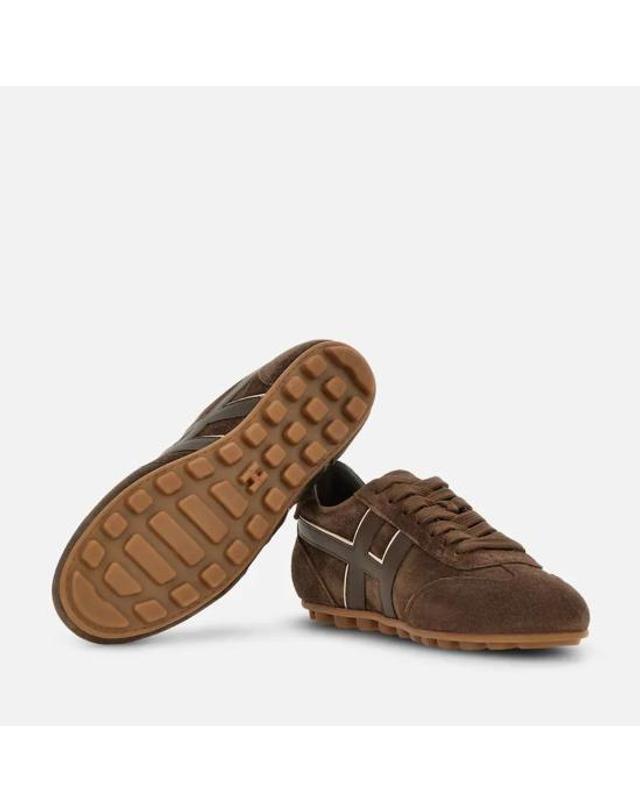호간 [해외직구] 26FW 호간 스니커즈 MASTER ULT 009651 MARRON 36 BROWN 착용컷