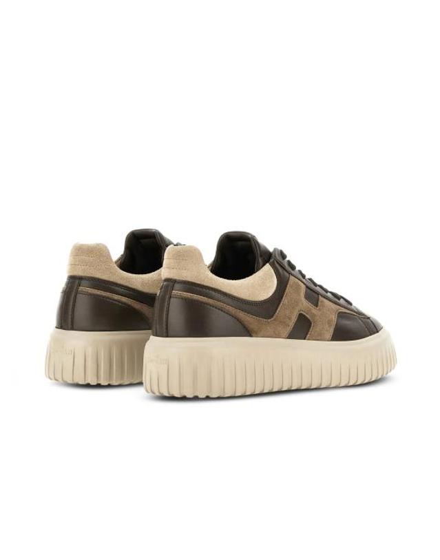 호간 [해외직구] 27FW 호간 스니커즈 HXM6450FE91N1M 760Y MARRONE 착용컷