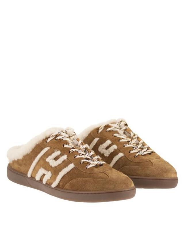 호간 [해외직구] 26FW 호간 스니커즈 HXW6470GF90BTM CAMEL 착용컷
