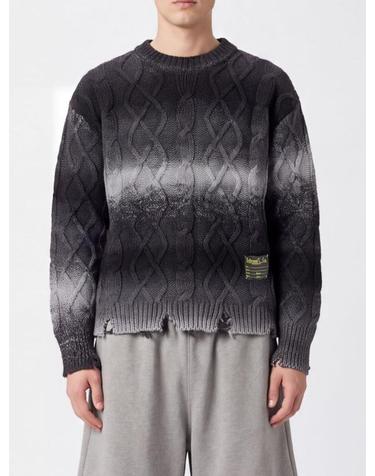 [해외직구] 26FW 에이치티씨 스웨터 26WHTMG034 SMOKY Grey