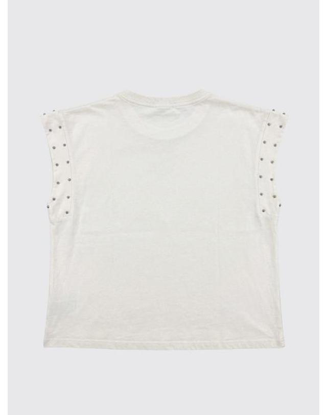 에이치티씨 [해외직구] 26FW 에이치티씨 반팔 티셔츠 26WHTTS009 OFF White 착용컷