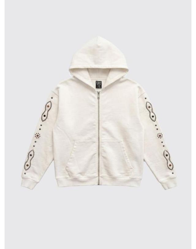 에이치티씨 [해외직구] 26SS 에이치티씨 후드 티셔츠 26SNCMG009 OFF White 착용컷