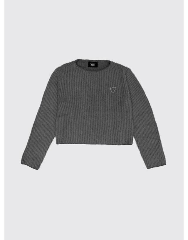 에이치티씨 [해외직구] 26FW 에이치티씨 스웨터 26WHTMG032 DARK Grey 착용컷