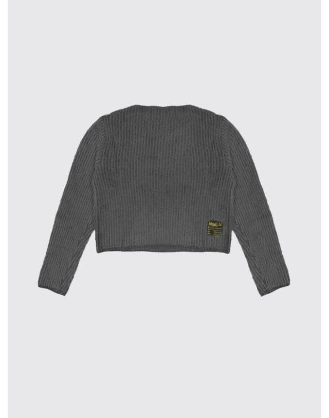 에이치티씨 [해외직구] 26FW 에이치티씨 스웨터 26WHTMG032 DARK Grey 착용컷