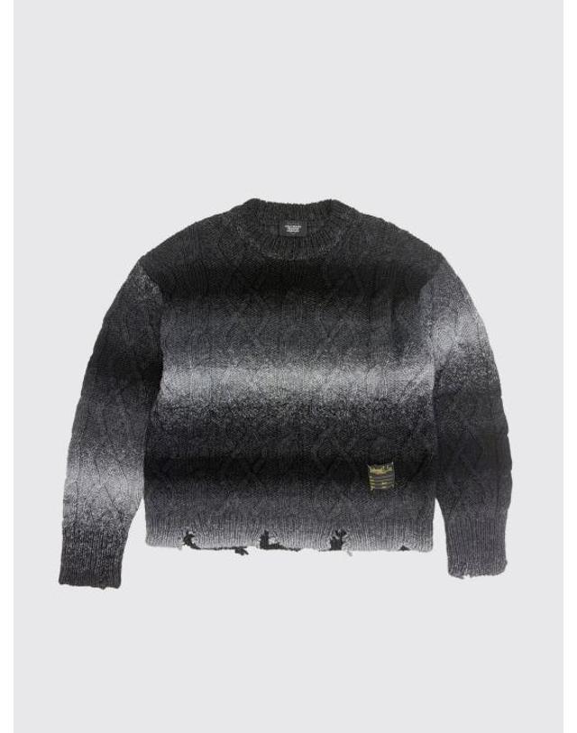 에이치티씨 [해외직구] 26FW 에이치티씨 스웨터 26WHTMG034 SMOKY Grey 착용컷