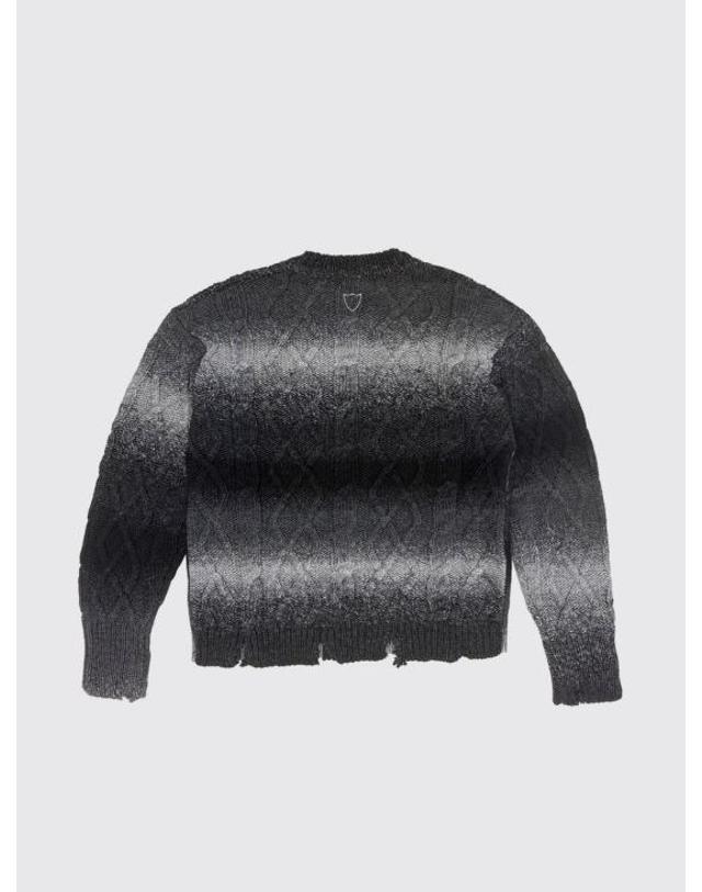 에이치티씨 [해외직구] 26FW 에이치티씨 스웨터 26WHTMG034 SMOKY Grey 착용컷