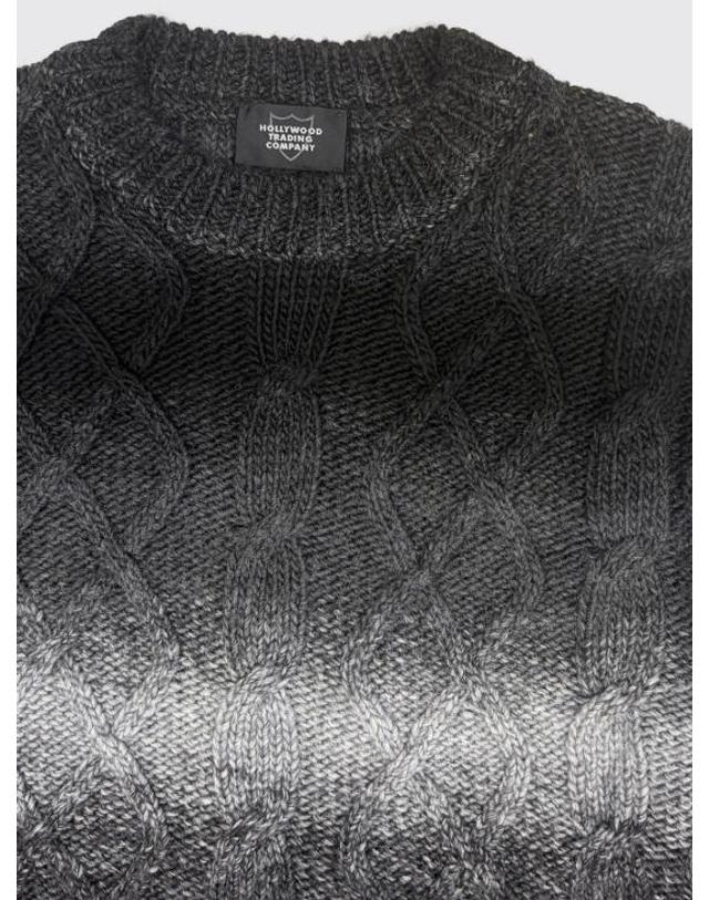 에이치티씨 [해외직구] 26FW 에이치티씨 스웨터 26WHTMG034 SMOKY Grey 착용컷
