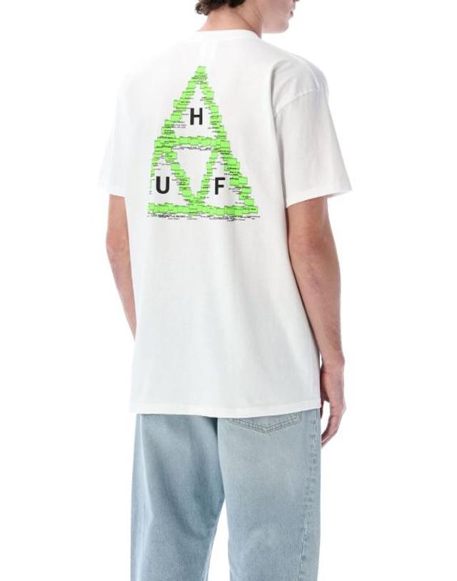 허프 [해외직구] 25SS 허프 반팔 티셔츠 TS02400 WHITE Bianco 착용컷