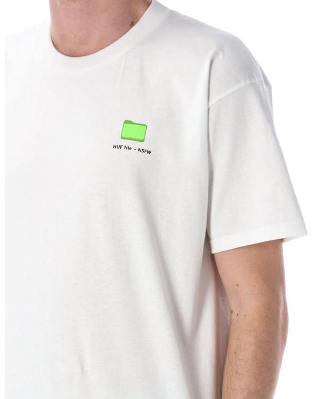 허프 [해외직구] 25SS 허프 반팔 티셔츠 TS02400 WHITE Bianco 착용컷