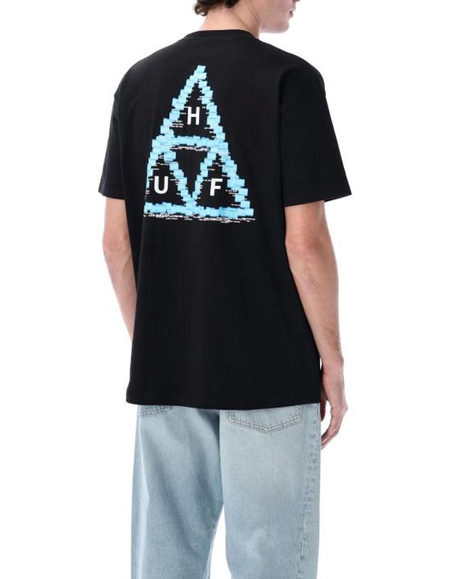 허프 [해외직구] 25SS 허프 반팔 티셔츠 TS02400 BLACK Nero 착용컷