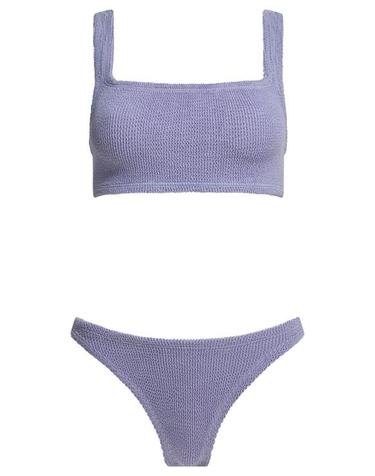 [해외직구] 26SS 훈자 지 비키니 수영복 XANDRABIKINICRINKLELILAC PURPLE
