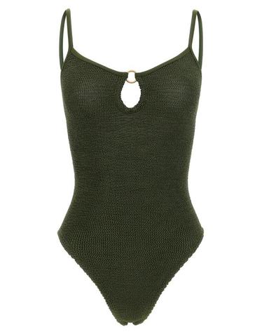 [해외직구] 훈자 지 비치웨어 LDTONISWIMMETALLICKHAKI OLIVE