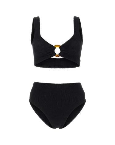 [해외직구] 26FW 훈자 지 비치웨어 NADINEBIKINI BLACK