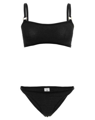 [해외직구] 훈자 지 비치웨어 LDIRISBIKINIGOLDHOOPSBLACK