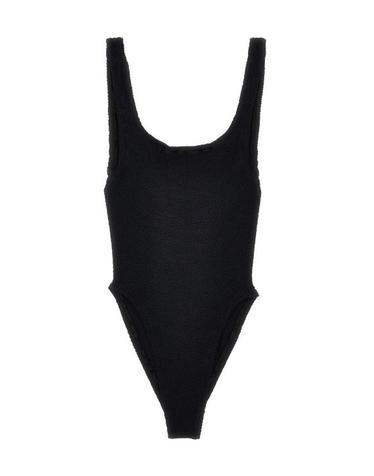 [해외직구] 훈자 지 비치웨어 LDSQUARENECKSWIMBLACK